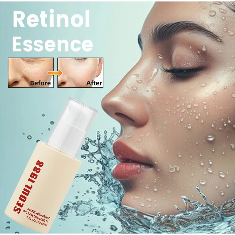 Retinol Essence Brand Ginseng Niacinamide Firming Repair Deep Moisturizing Brightening Remove Closed Pore Essence Facial Care 3