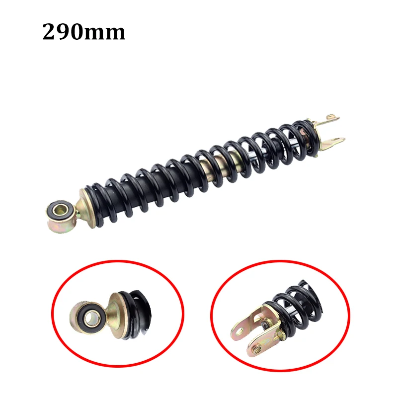 

Universals 290mm 11.4 Inch Eye Motorcycle Shock Absorber Rear Suspension for GY6-125/50/60/80/150Cc Scooters Moped