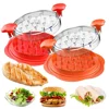 Chicken Shredder Tool Non-Slip Chicken Breast Shredder BPA Free Meat Breast Grinder Machine  Shredding Chicken Pulled Beef Meat 1