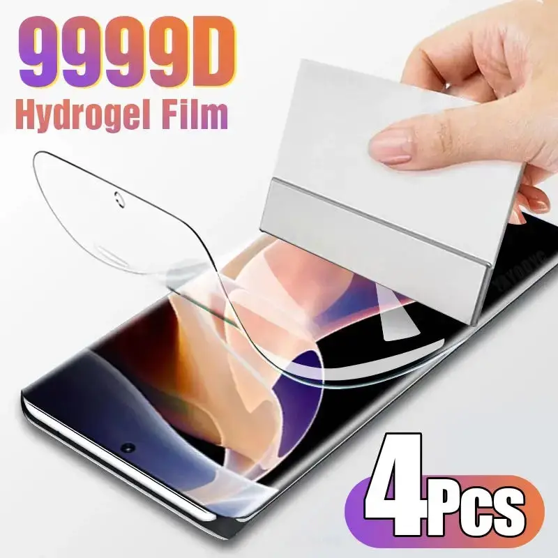 4Pcs Matte Screen Gurad Per Lg V60 Thinq Velvet Clear/Anti-Blue Ray Screen Protector Pellicola Idrogel Per Lg V60 V50 V40 V50S V30