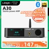 LOXJIE A30 Desktop Stereo Audio Power Amplifier Headphone Amp with APTX Bluetooth 5.0 ESS DAC Chip Remote Control Support 1