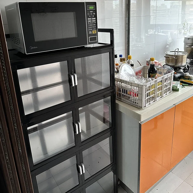 Modern Kitchen Cabinet Side Cabinet Cupboard Household Kitchen Storage  Cabinet Multi-Functional Storage Rack Cabinet - AliExpress