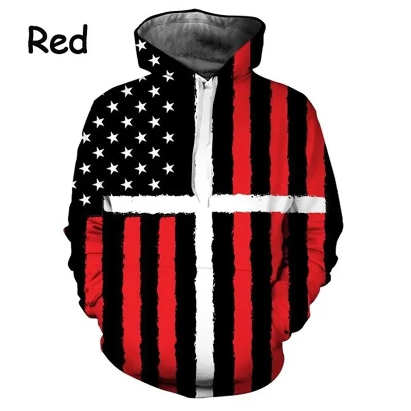 thumbnail image 1 of Sudadera con capucha con estampado 3D de la bandera estadounidense para hombre, sudaderas personalizadas para hombre, sudaderas de talla grande, novedad en sudaderas y sudaderas, 1 of 5
