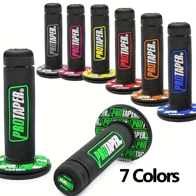 2pcs Motorcycle Hand Grips 7/8 Throttle Handlebar Grips Dirt Bike motorcycle grips
