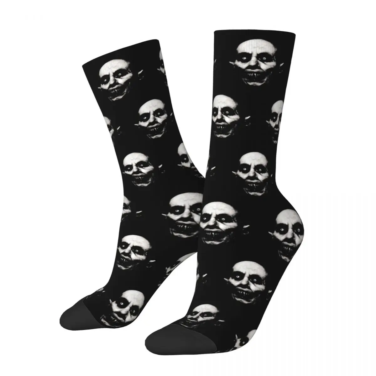 

Носки вампира Nosferatu для мужчин и женщин, носки в готическом стиле ужасов для Хэллоуина, новинка на весну, лето, осень, зиму, носки средней длины, подарки