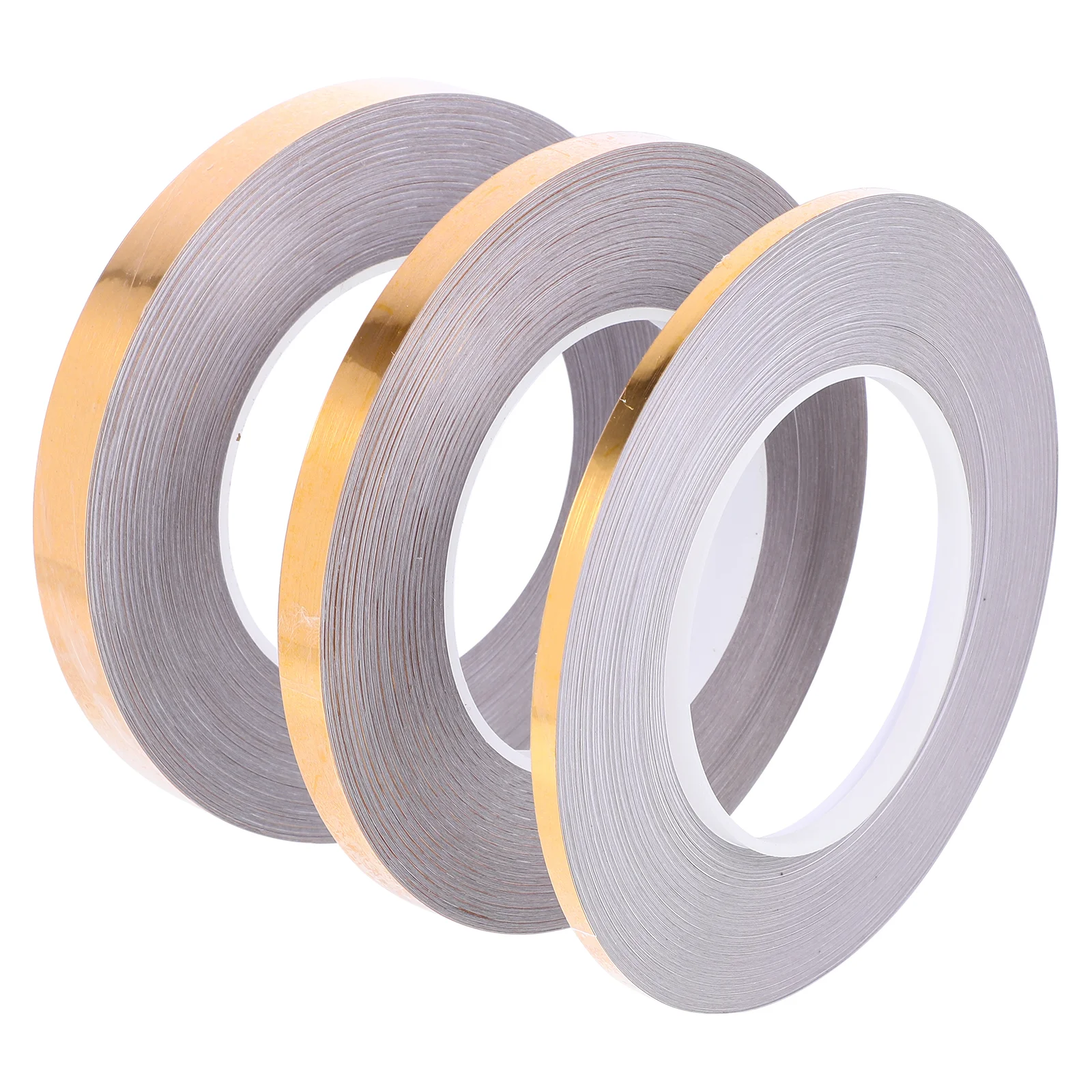 

3 Rolls of Tile Caulk Stickers Water Proof Tapes Self-adhesive Floor Seam Sealing Tape Gap Cover