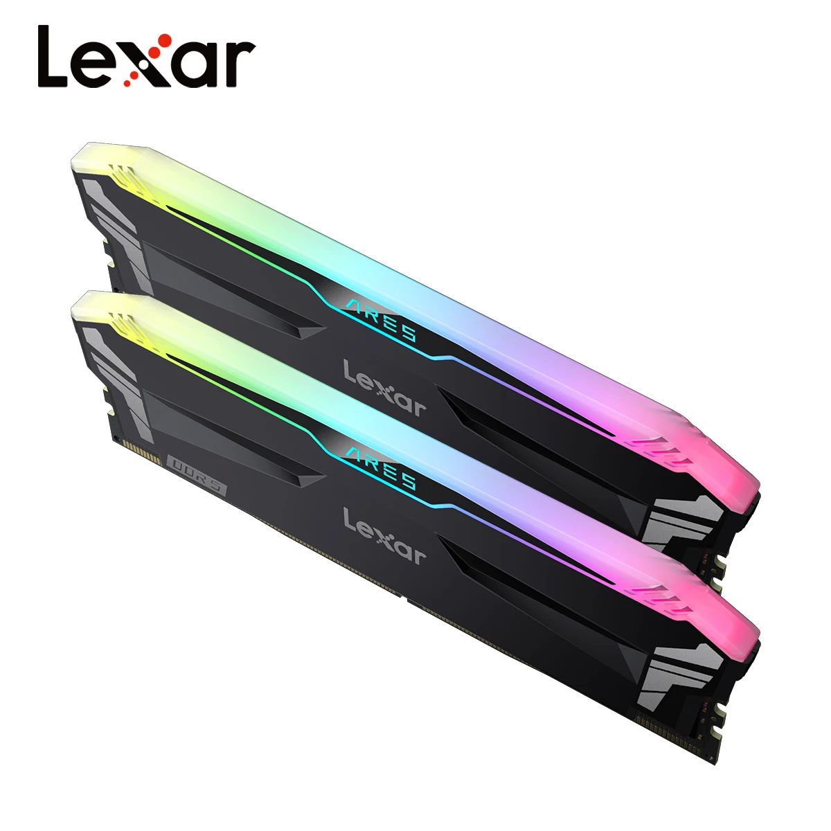 メモリー Lexar ARES RGB DDR5 32GB 7200MHz Lexar® ARES RGB DDR5 Desktop Memory | Lexar