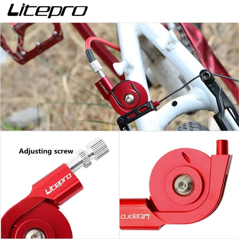 Liteproelite MTB Bike Road Bicycle V Brake Travel Adjuster Adaptor Travel Stroke Converter Brake Big Snail Shifter With V