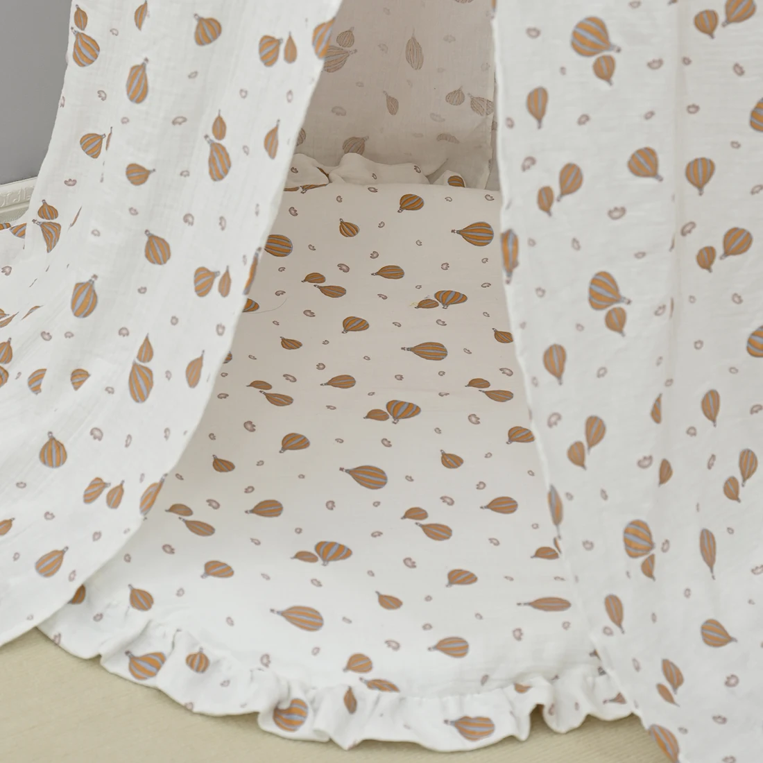 Play Mat Muslin Fabric Photo Prop Nursery Rug