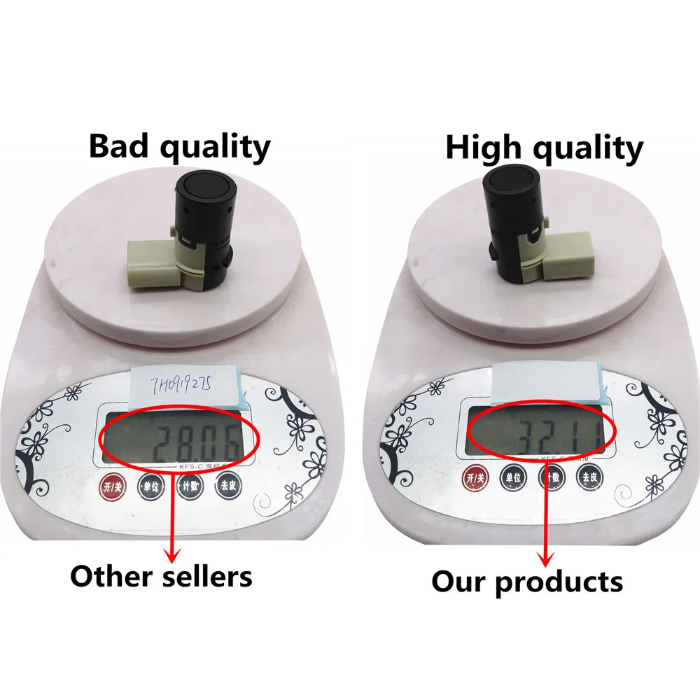 Parking Sensor Kit Led Parking Sensor Kit Parking Sensor Car Led Parking Sensor Auto Parts PDC Parking Sensor 7H0919275 For AUDI A6 S6 4B 4F A8 S8 A4 S4 RS4 For VW 7H0 919 275 C 7H0919275C