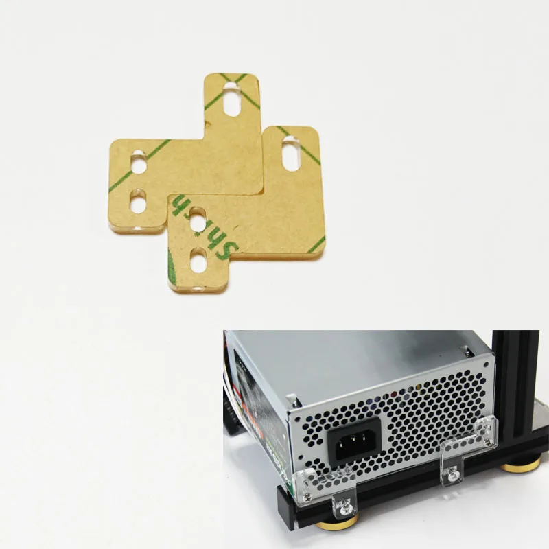 ATX SFX power supply fixing plate acrylic standard power supply fixing parts DIY chassis parts power adapter board