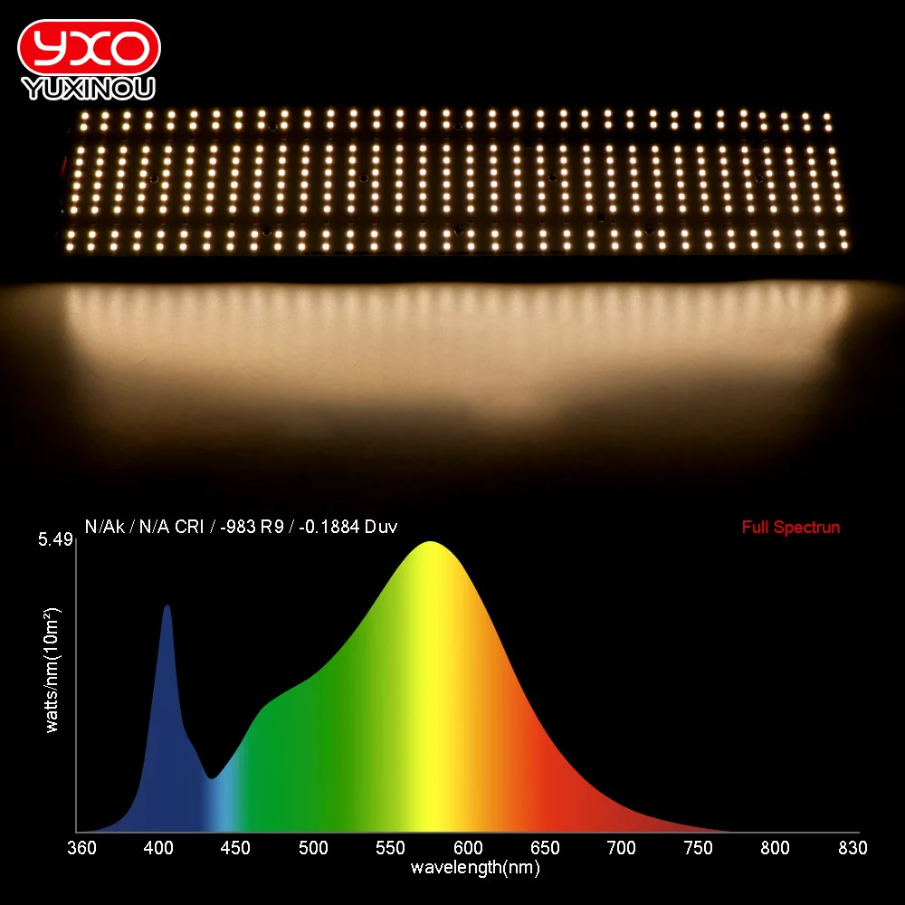 Samsung 301H 480W Full Spectrum Hydroponic Led Grow Lights  Full Spectrum Grow Hight PPFD Phytolamp For Flowers Greenhouse grow