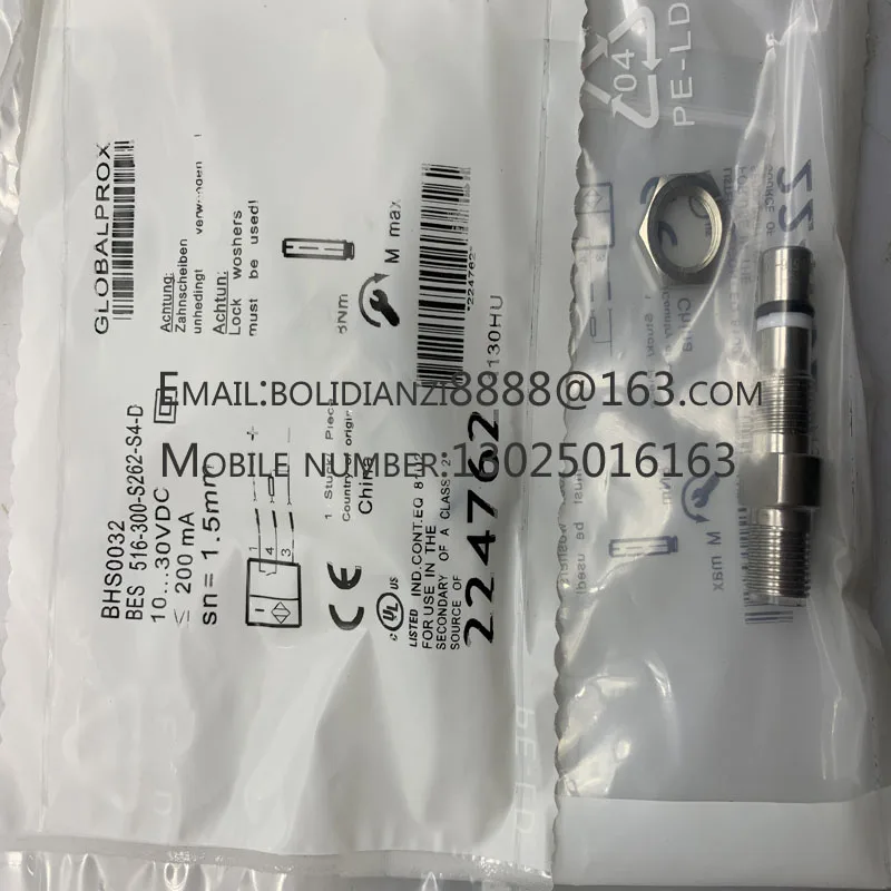 

New sensor for proximity switch BHS0031 BES 516-300-S262-NEX-S4-D In stock