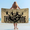 T-Thunderdome Bath Towel Microfiber Soft Water Absorbing Breathable For Girl Kids Decorative Cartoon Beach Towel 1