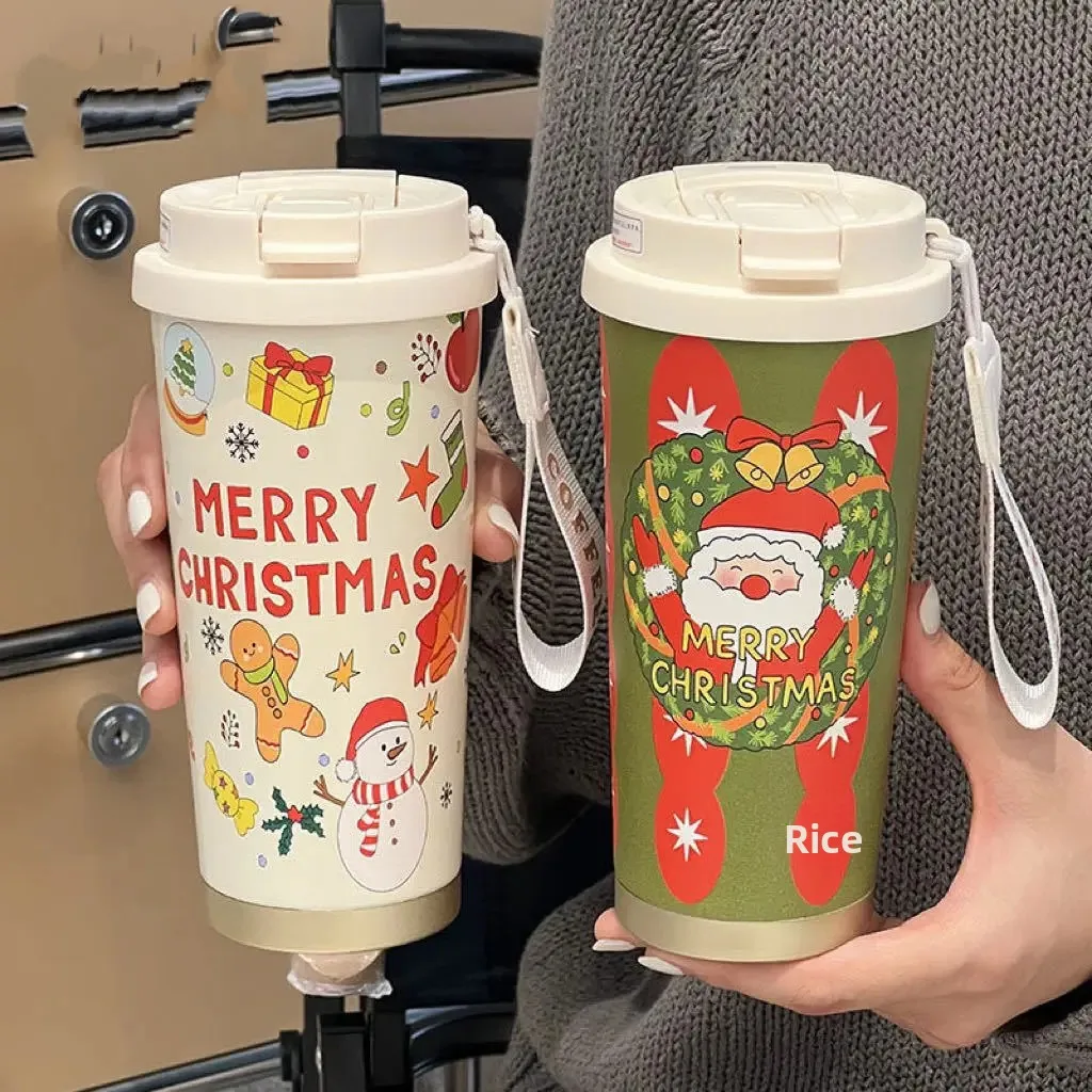 ترمس قهوة وشاي ذكي، عرض درجة الحرارة، مع مصفاة