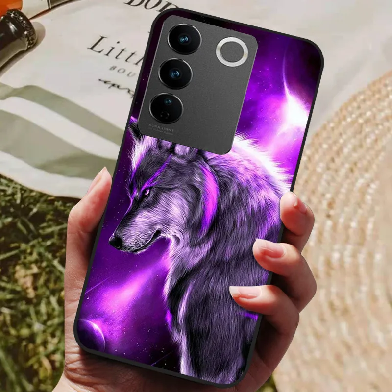 Sleek Black Silicone Phone Case - Durable TPU Protective Cover