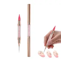 Wax Pencil for Rhinestones,Acrylic Handle Rhinestone Applicator Double Head Dotting Pen Jewel Rhinestone Picker Tool 1
