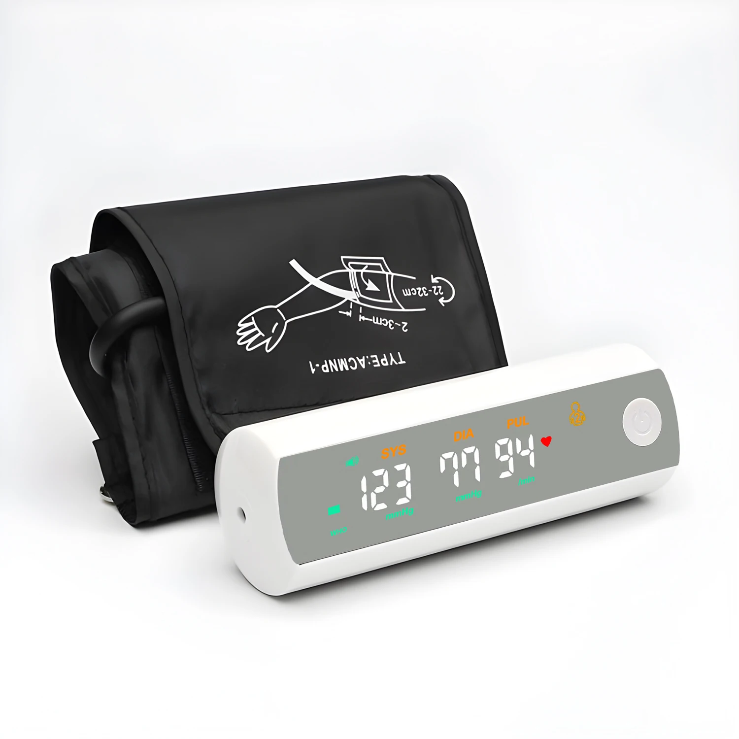English Voice Digital Upper Arm Tonometer Medical Blood Pressure Monitor Heart Rate Sphygmomanometer Tensiometers Meter Cuff