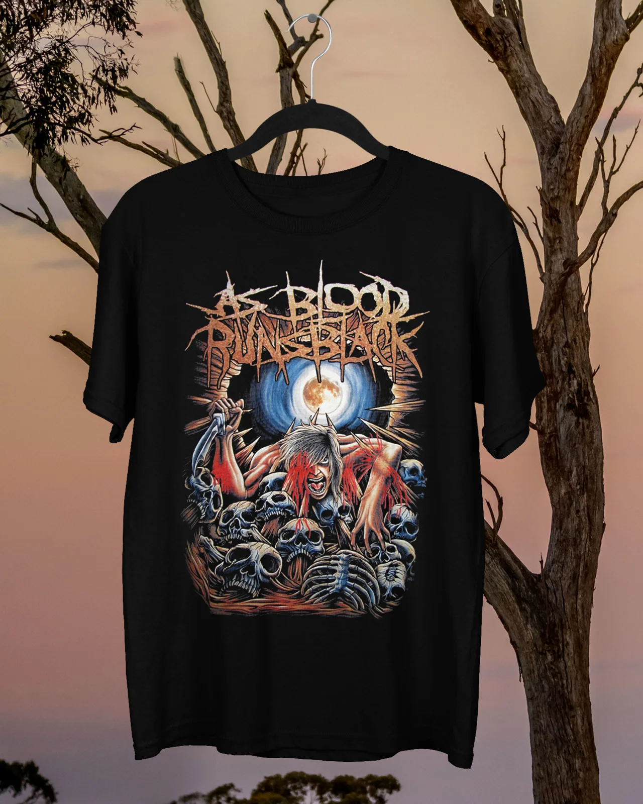 Rare As Blood Runs Maglietta Nera In Cotone Nero Da S A 2345Xl Regalo Per I Fan K2692