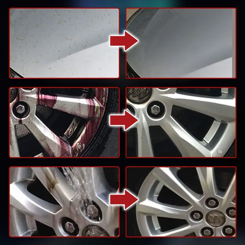 Powerful Rust Remover Spray for Car Paint Wheels 50ML Multipurpose Rust Removal Inhibitor Derusting Instant Remover Clean Spray