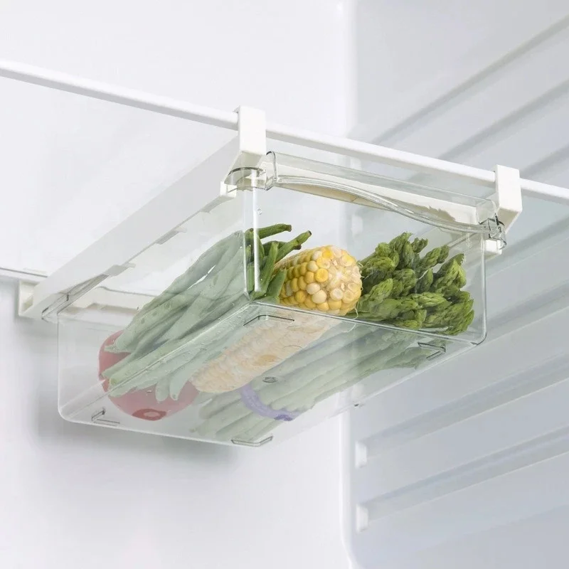 Refrigerator Storage Rack Fruit Egg Food Drawer Box Classification Plastic Fresh Box