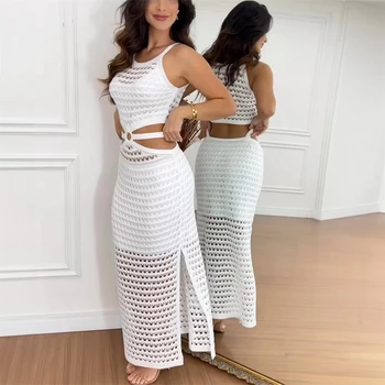 Crochet Beach Cover Up Dress