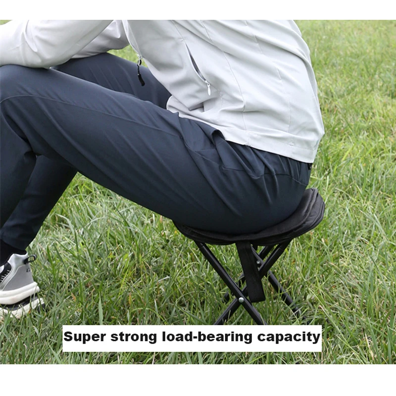 Portable Multifunctional Outdoor Picnic Camping Folding Chair,Ultra Light Fishing Stool, Travel Stool,Fishing Accessories
