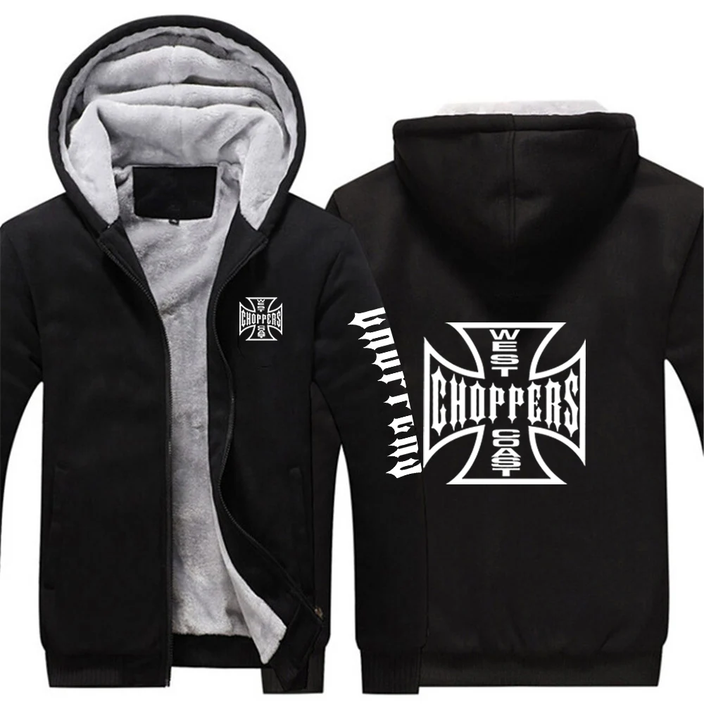 West Coast Choppers Hoodie Size Comparison