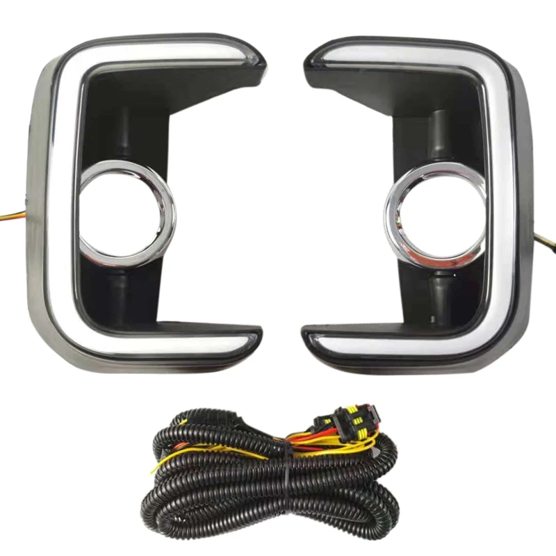 

1 пара, дневные ходовые огни для Kia Seltos 2020 2021