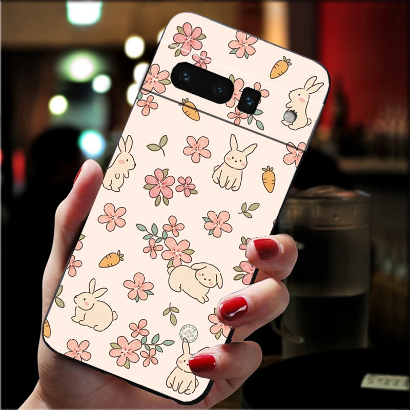Charming Floral Design Phone Case