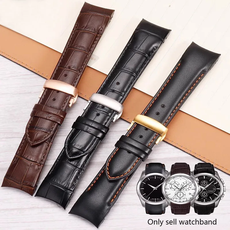 Wholesale Best Leather 22 mm Watches Band T035.407.16.051.00_K0039713 main image 1