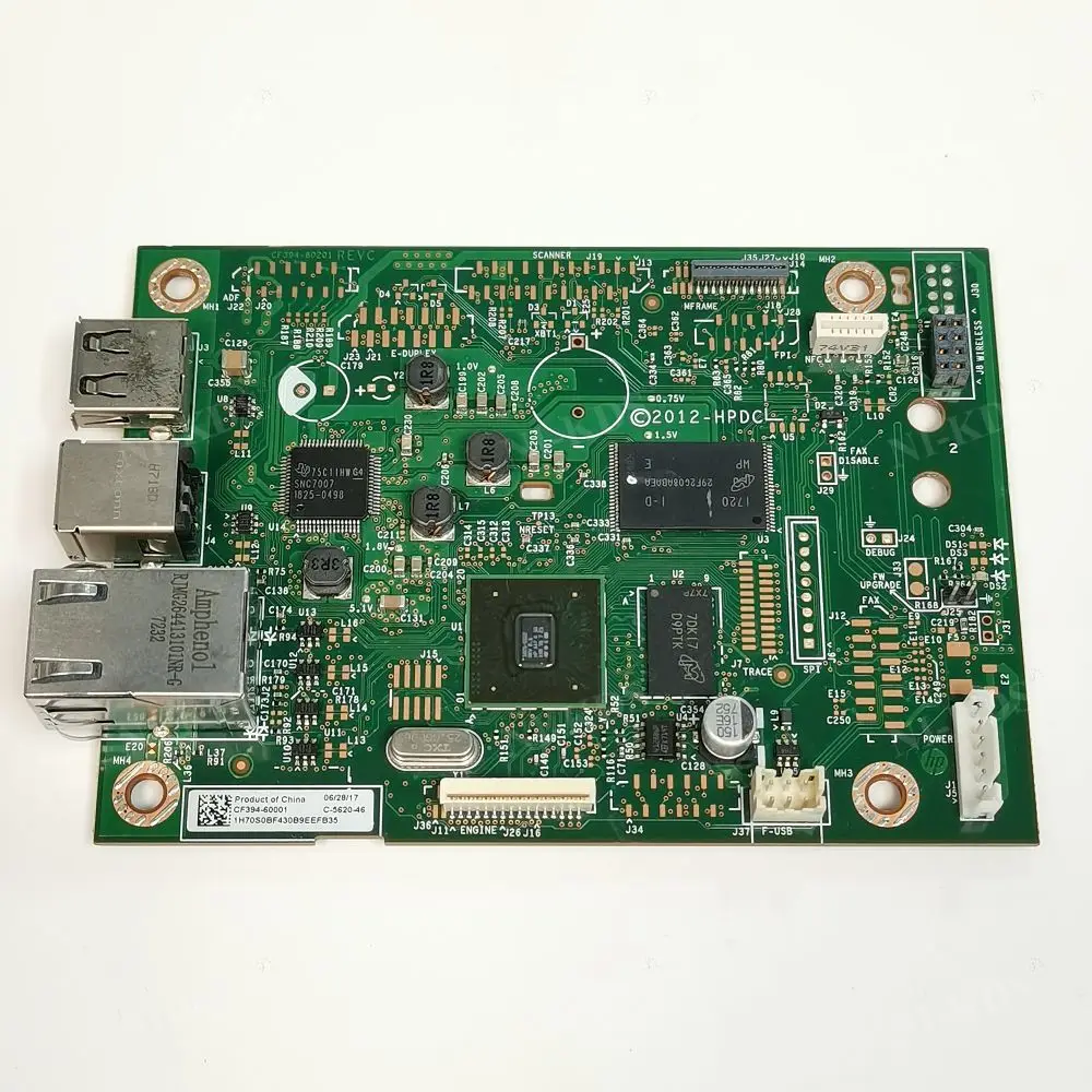 

Original CF394-60001 CF394-60002 Formatter Board For HP M452 M452dn M452dw M452nw Logic Main Board Mother Board