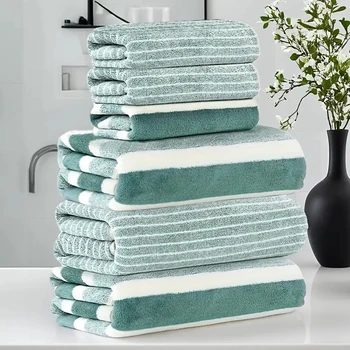 HotelCoral Fleece Towel Set 1