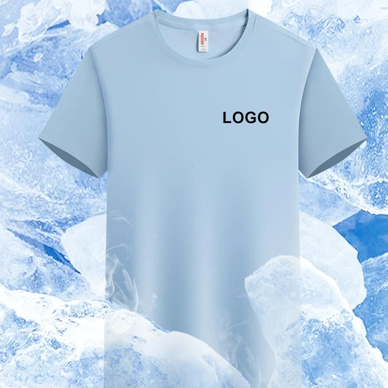 

Мужская футболка с круглым вырезом, с коротким рукавом