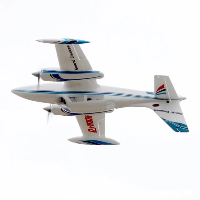 Dynam Cessna310 Wingspan 1300mm Airplane Modeling Dual-Engine Forward And Reverse Propeller Like Real Machine Electric Rc Fixed 5