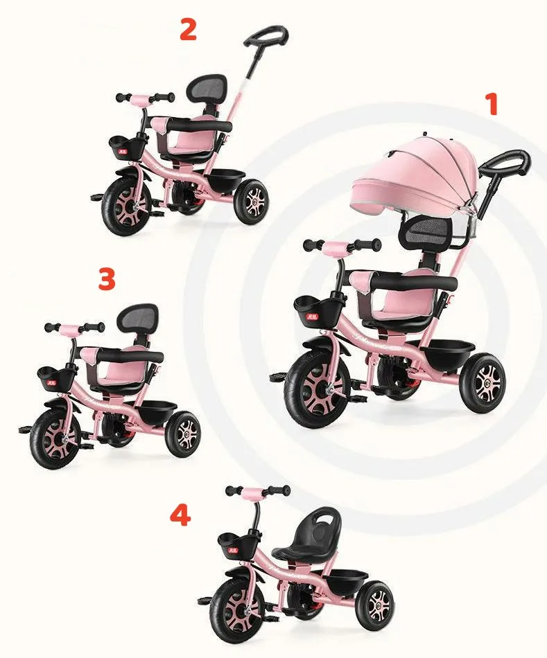 Tricycle For Baby Children's tricycle 1-3-6 years old，light bicycle walking baby bicycle,three wheels good quality baby stroller