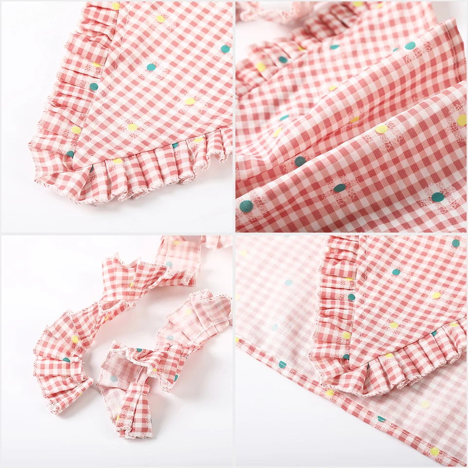 KEYRI 5 Pezzi Bandana Donna, Fasce per Capelli in Chiffon Boho Elastiche Morbido Accessori Foulard Capelli con Stampa Floreale Bandane per Bambina Spa Yoga Doccia Sport