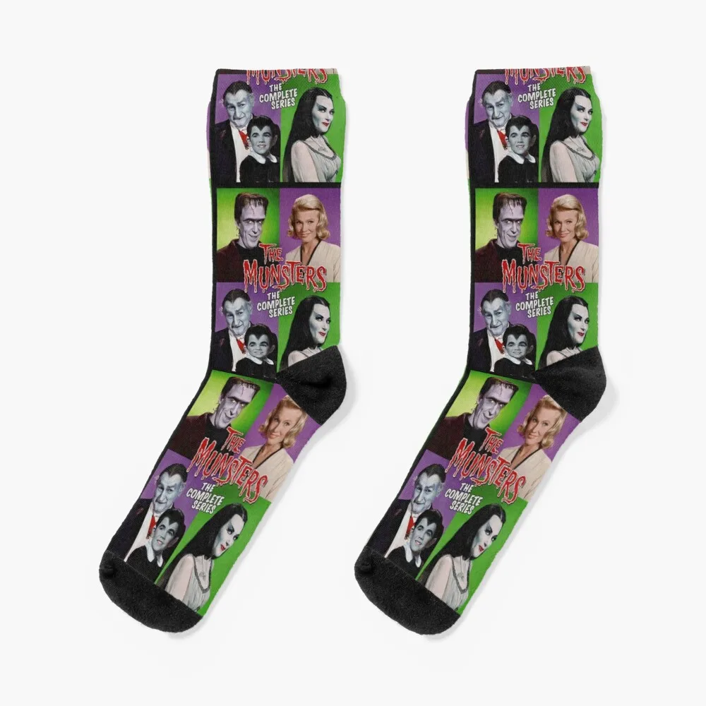 

vintage vampire family Socks Cartoon Socks