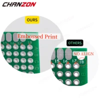 20 Pcs ( 2X8 3X7 4X6 5X7 ) Double Sided Printed Universal Circuit PCB Board Tinned FR4 Protoboard Prototype Perfboard Kit Set - Image 3