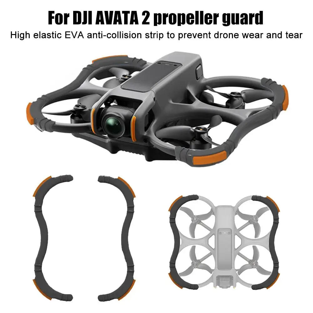 

Защитный бампер пропеллера для dji Avata 2, защитные противоударные протекторы для пропеллеров-аксессуары для дрона W8O2