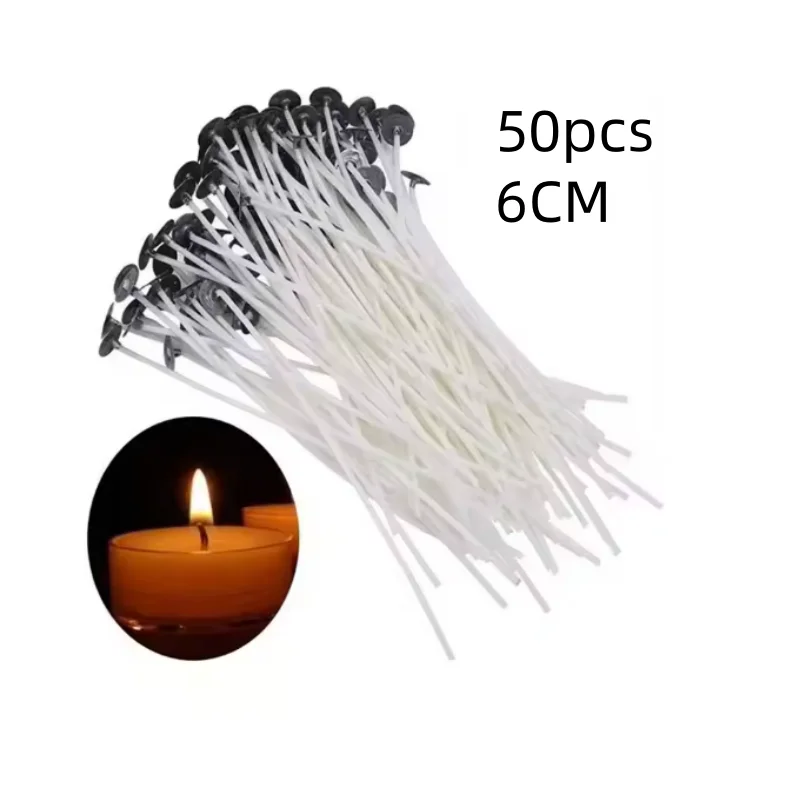 ZZLZX 20PCS Candle Wick Holders - 4.3 Inch Metal Wick Centering Clips, Steel Wire, For DIY Candle Making