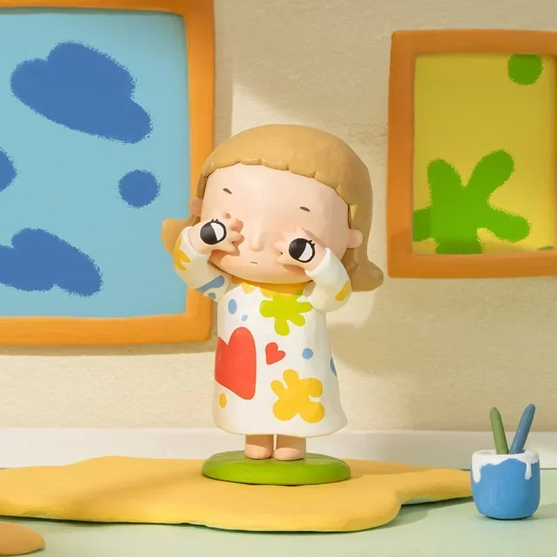 Caja sorpresa genuina de la serie Nyota Soft Life, linda muñeca de moda, juguete sorpresa, colección, decoración de mesa, regalo de cumpleaños para niños
