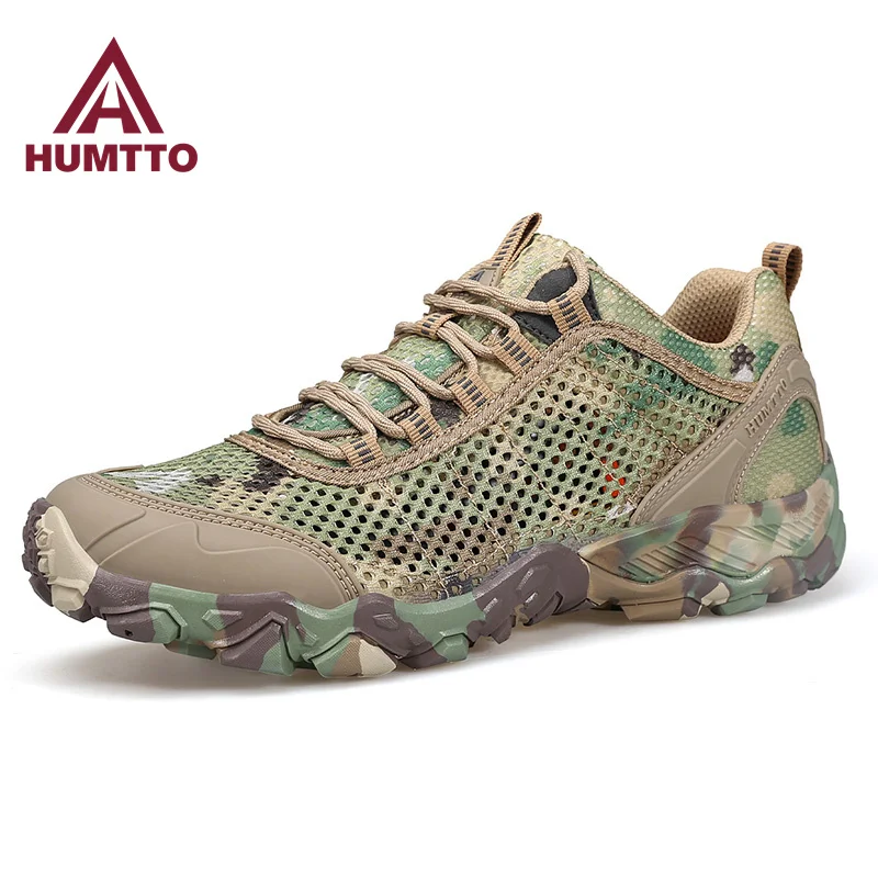 HUMTTO Breathable Summer Shoes for Men Nonslip Sports Hiking Shoes Man