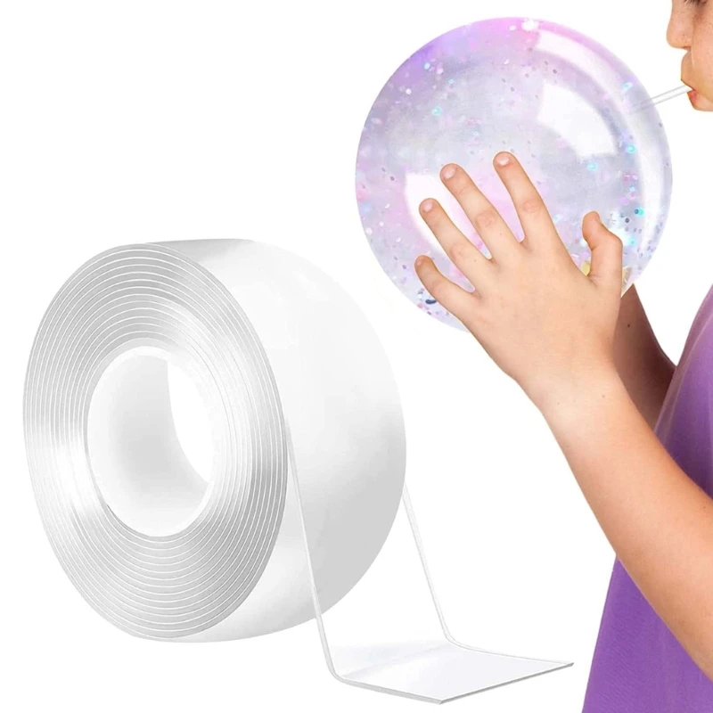 

Tape for DIY Elastic Bubble Balloons Toy Office Pressure Release Dropship