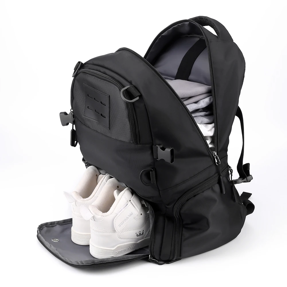 Sac à dos à cordon de sport avec compartiment de chaussures, sac