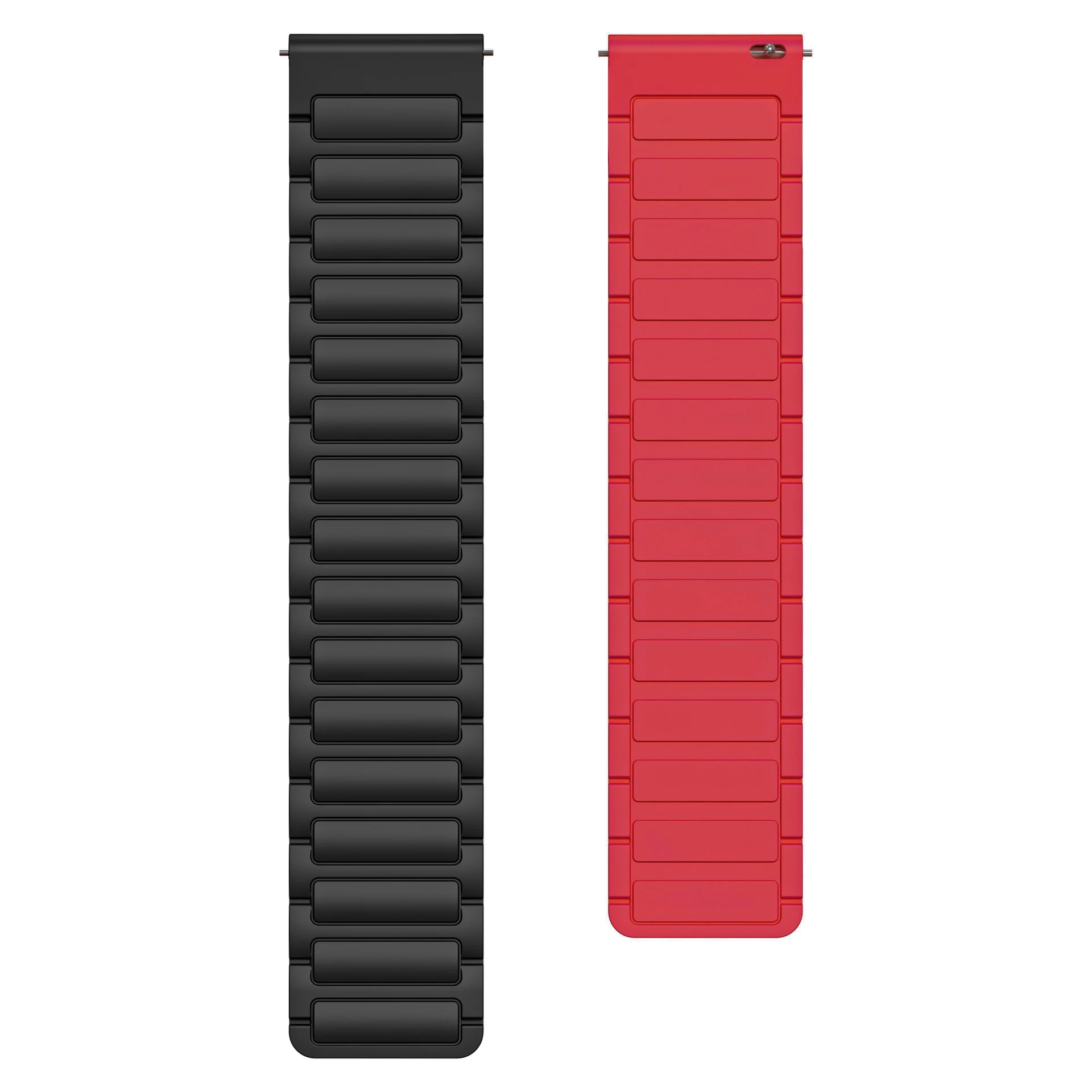 22mm Magnetic Silicone Sport Watch Strap