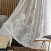 1PC Light Gold Relief Palace Rope Embroidery Light Luxury Wind Window Screen 1