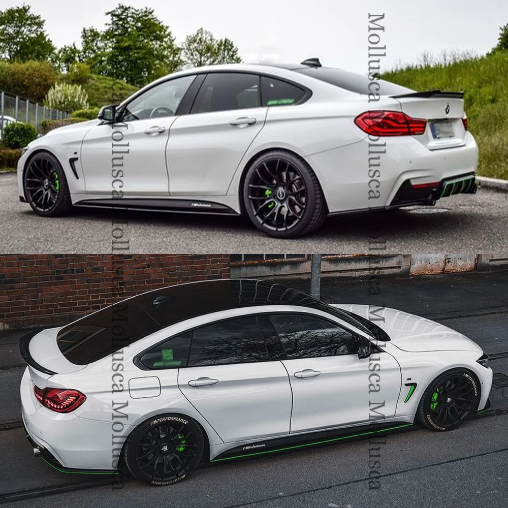 BMW 4シリーズ リアサイドスポイラー BMW 4シリーズ G26 グランクーペ Mスポーツ リアスポイラー 本物
