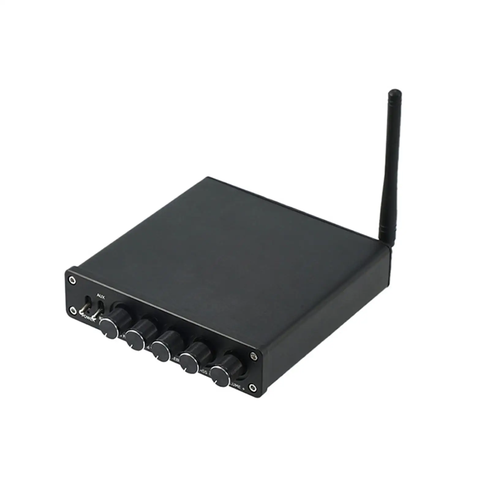 

Home Audio Amplifier 100W Home Theater Stereo Receiver Stereo Audio Amplifier Receiver for Theater Karaoke Studio Home Speakers