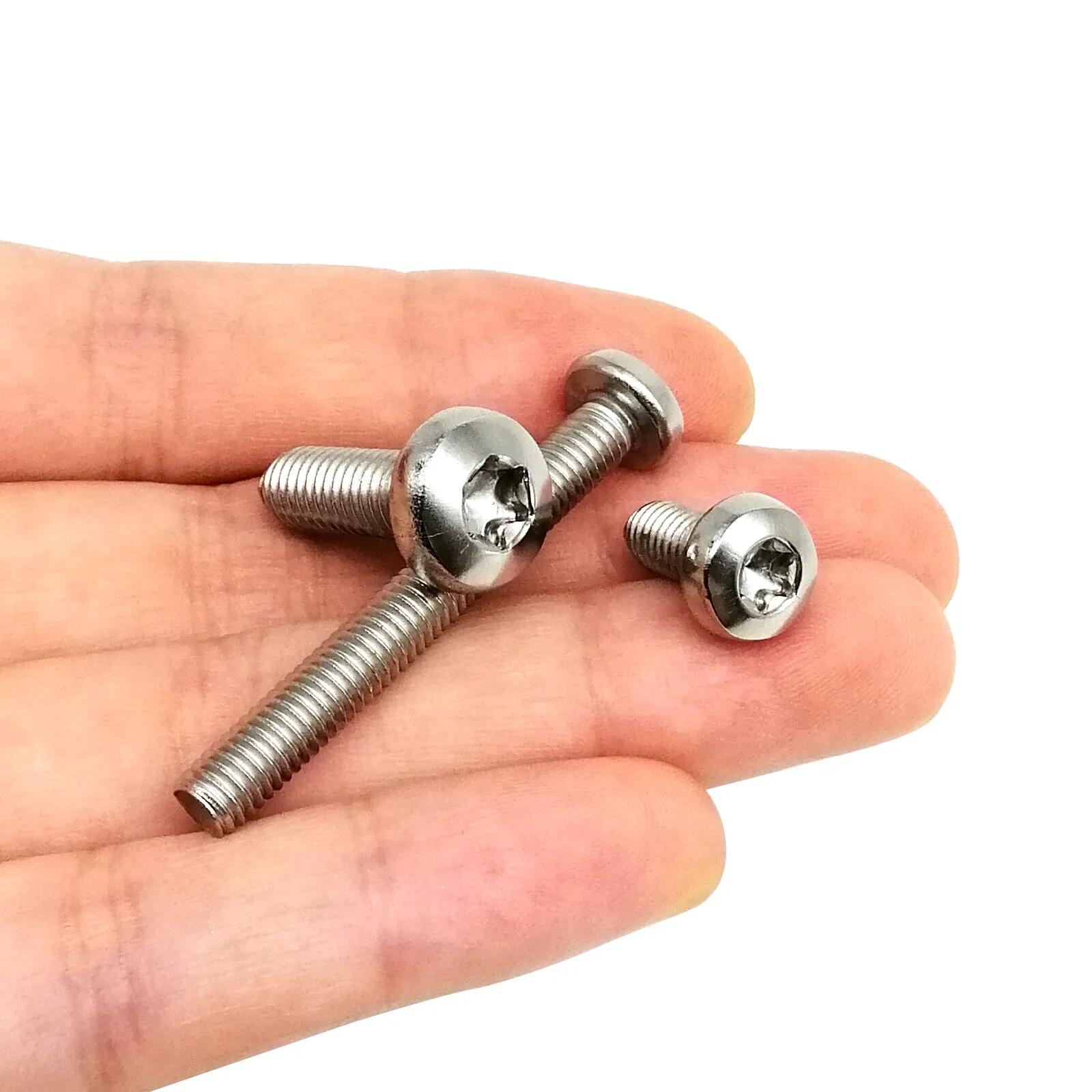 M1.4 M1.6 M2 M2.5 M3 M4 M5 M6 M8 304 A2-70 Stainless Steel GB2672 Six-Lobe Torx Pan Round Head Screw Bolt Extra Long 3-100mm